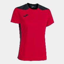 JOMA – T-shirt femme Championship 6 rouge et noir