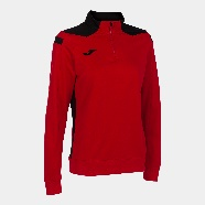 [901268.601 - 12 ans] JOMA - Sweat d’entrainement femme Championship 6 rouge et noir (12 ans)