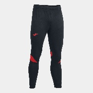 JOMA - Pantalon de survêtement championship 6 noir, décor rouge