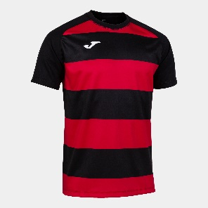 JOMA - Maillot de rugby Prorugby 2 rouge et noir